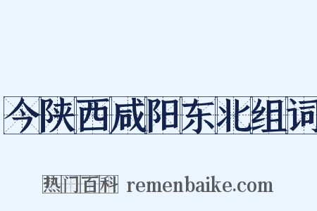 今陕西咸阳东北组词是什么意思的图片
